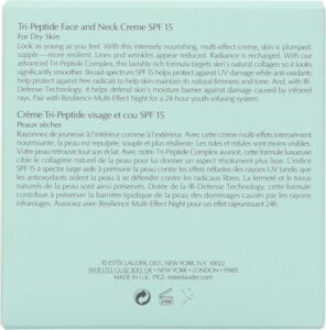 Estee Lauder Resilience Multi Effect Tri Peptide Face And Neck Cream Dry Skin 50ml - Afbeelding 9