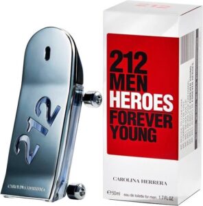 Carolina Herrera 212 Men Heroes - 50 ml - eau de toilette spray - herenparfum - Afbeelding 4