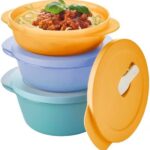 Tupperware Crystal Wave 3 Delige Set