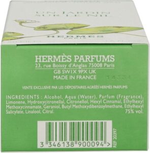 Hermes Un Jardin Sur Le Nil Eau De Toilette Spray 50ml - Afbeelding 3