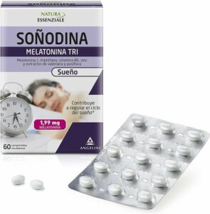 Insomnia supplement Natura Essenziale Soñodina Calm Melatonin 60 Units - Afbeelding 2