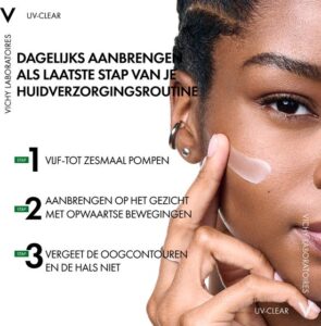Vichy Capital Soleil UV Clear Anti-onzuiverheden zonnebrand voor het gezicht SPF50+ 40ml voor vette, onzuivere huid met neiging tot acne - Afbeelding 2