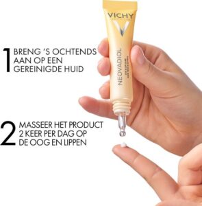 Vichy Neovadiol Multi-Verbeterende Oogcrème en lipverzorging tijdens en na de menopauze 15ml - Afbeelding 3