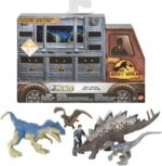 Jurassic World mini figuren set - 4 pack - Dinosaurus speelfigurenset - Afbeelding 20