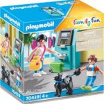 PLAYMOBIL Family Fun Vakantiegangers met geldautomaat - 70439