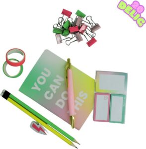 Craft Lab You Can Do This Schrijfwaren Set - 20-Delige Schoolset voor Kinderen (8-12 jaar) - Afbeelding 2