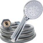 Waterbesparende douchekop |Chrome | Hoge druk | Regenval