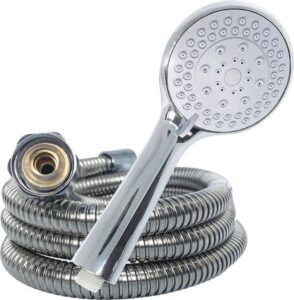 Waterbesparende douchekop |Chrome | Hoge druk | Regenval