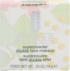 Clinique Foundation Super Powder Double Face Makeup 02 Matte Beige - Afbeelding 3