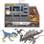 Jurassic World Minis speelset - 5 delige set - Actiefiguren - 3 cm groot