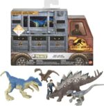 Jurassic World Minis speelset - 5 delige set - Actiefiguren - 3 cm groot