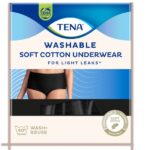 TENA Wasbaar Ondergoed - zwart katoen - Medium - voor urineverlies (incontinentie)