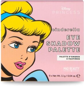Oogschaduw Palet Mad Beauty DIsney Princess Cinderelle Mini (9 x 1,1 g) - Afbeelding 2