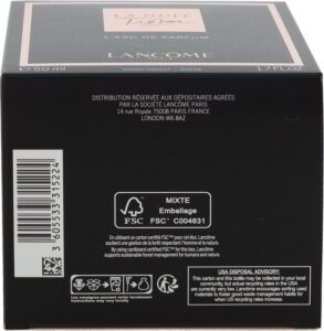Lancome La Nuit TrEsor Eau De Parfum For Women 50 Ml - Afbeelding 3