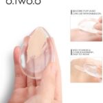 Silicone Powder Blender - Make-Up Spons - Transparant - 2 stuks