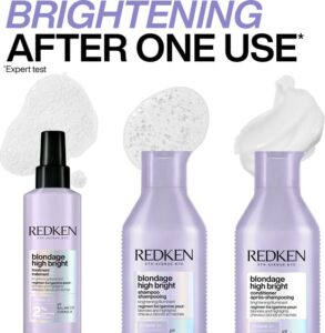 Redken Blondage High Bright Shampoo – Voor alle balayages, gekleurde & gehighlighte blondines – 300 ml - Afbeelding 2