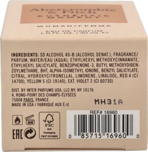 ABERCROMBIE & FITCH Authentic Moment Woman Eau de Parfum 30 ml - Afbeelding 2