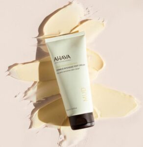 AHAVA Dermud Intensive Foot Cream - Intensely Hydrates, Moisturizes & Heals Dry Cracked Heels and Feet, Enriched with Patented Osmoter and Dermud, Hippophae Oil, Lavender Oil & Shea Butter, 3.4 fl.oz - Afbeelding 7