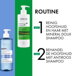 Vichy Dercos Anti-Roos Shampoo - voor droog haar - 200ml