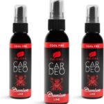 Car Deo Auto Deodorant Premium Line Luchtverfrisser Cool Fire Multi Pack - 3 x 65 ml
