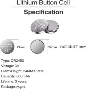 Maxenza CR2025 - CR2025 batterij - CR2025 lithium 3v batterij - Knoopcel Batterij CR2025 - 25 Batterijen - Afbeelding 2