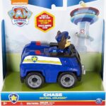 PAW Patrol Chase Patrol Cruiser, Politieauto, 3 jaar, Kunststof, Zwart, Blauw