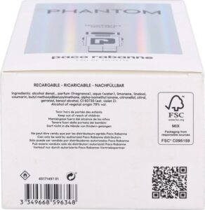 Paco Rabanne Phantom EDT M 150 ml - Afbeelding 3