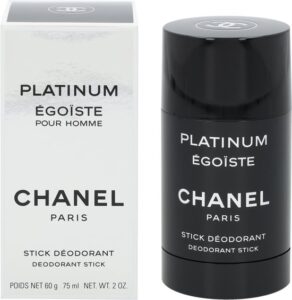 Chanel Platinum Egoiste Deodorant Stick 75 Ml Men Stick Deodorant 60 G - Afbeelding 2