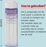 Remescar Micellair Water 3 in 1 - Gezichtsreiniger met vitamine C en Hyaluronzuur, Make Up Remover voor intensieve reiniging van de huid en verwijdering van onzuiverheden, Face Wash voor hydratatie en reiniging, 200 ml - Afbeelding 4