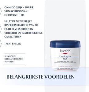 Eucerin UreaRepair Plus Bodycrème 5% Urea Pot - Afbeelding 3