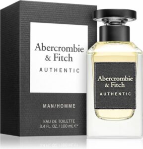 Abercrombie and Fitch Authentic Men Eau de Toilette, 100ml