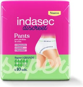 Incontinentie Luiers Pant Super Talla Grande Indasec (10 uds) - Afbeelding 2