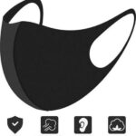 Suriv Protect Mondmaskers - Mondkapjes - Wasbaar - Herbruikbaar - 3 stuks - Zwart