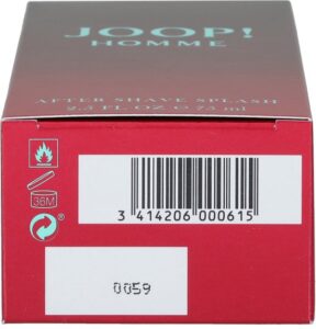 Joop Homme Aftershave Water For Men 75 Ml - Afbeelding 2
