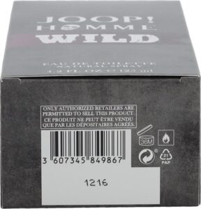 JOOP! Eau De Toilette Homme Wild 125 ml - Voor Mannen - Afbeelding 2