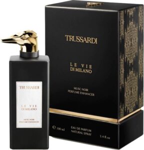 Uniseks Parfum Trussardi EDP Le Vie Di Milano Musc Noir Perfume Enhancer (100 ml) - Afbeelding 2