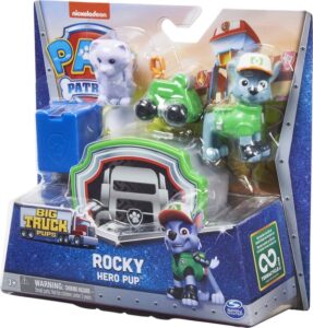 PAW Patrol Big Truck Pups - Rocky-actiefiguur met reddingsdrone - Speelfigurenset - Afbeelding 8