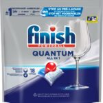 Finish Quantum All in 1 Regular Vaatwastabletten - 18 Stuks