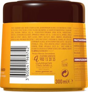 Herstellend Haar Masker Fructis Repair Butter Fructis - Afbeelding 4