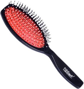 Detangling Hairbrush Eurostil Red