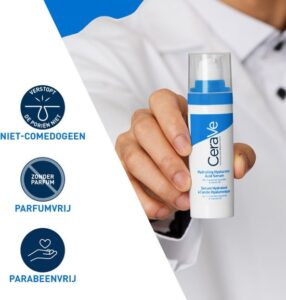 CeraVe Hydraterend Hyaluronzuur Serum - Gecombineerde tot zeer droge huid - Hyaluronzuur - 30ml - Afbeelding 4