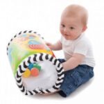 Babyspeelgoed Tumble Jungle Musical Peek in Roller Playgro