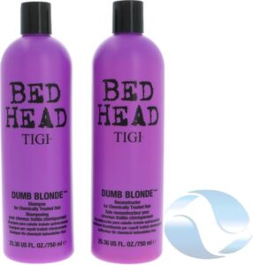 Tigi Bed Head Dumb Blonde Shampoo & Conditioner 750 ml + 750 ml - Afbeelding 2