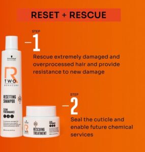 Schwarzkopf R-TWO Resetting Shampoo 250ml - Normale shampoo vrouwen - Voor Alle haartypes - Afbeelding 3