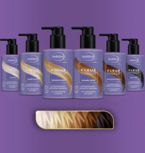 Andrélon Karamel Bruin Kleurmasker - Afbeelding 2