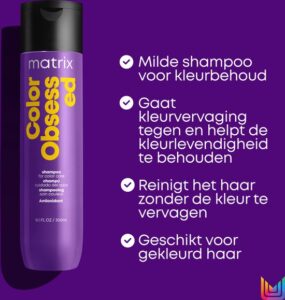 Matrix Color Obsessed Shampoo – Reinigt en beschermt gekleurd haar – 300ml - Afbeelding 3