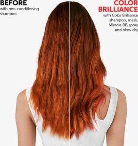 Wella Brilliance Masker fijn / normaal haar -150 ml - Haarmasker droog haar - Haarmasker beschadigd haar - Afbeelding 3