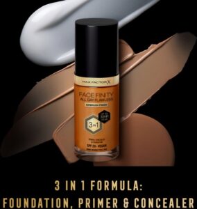 Max Factor Facefinity All Day Flawless Foundation - W89 Warm Praline - Afbeelding 4
