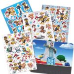 Paw Patrol-Statische Raamstickers-Een Decor-4 Vellen