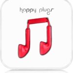Happy Plugs Earbud - In-ear oordopjes - Rood
